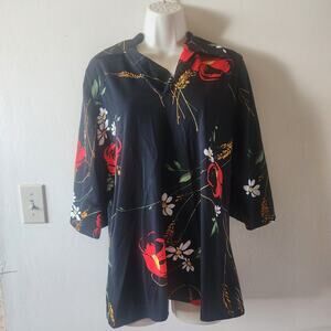 vintage women's Teddi of California blouse